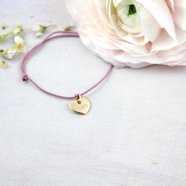 Pelina Bijoux Armband Herz Mini - Gold