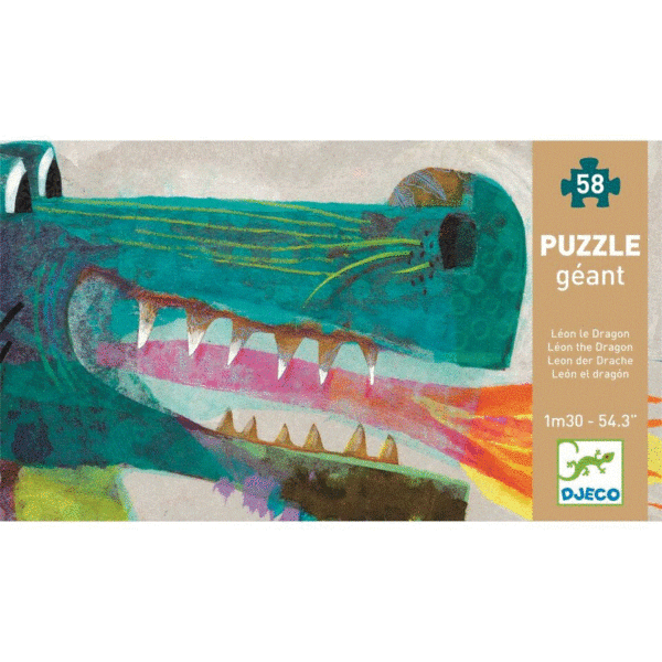DJECO Riesen-Puzzle "Leon der Drache"