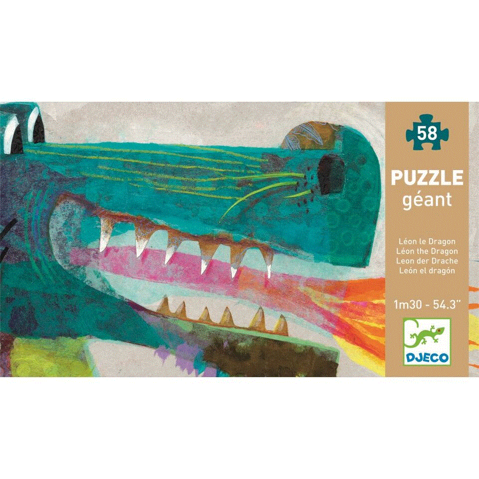 DJECO Riesen-Puzzle "Leon der Drache"