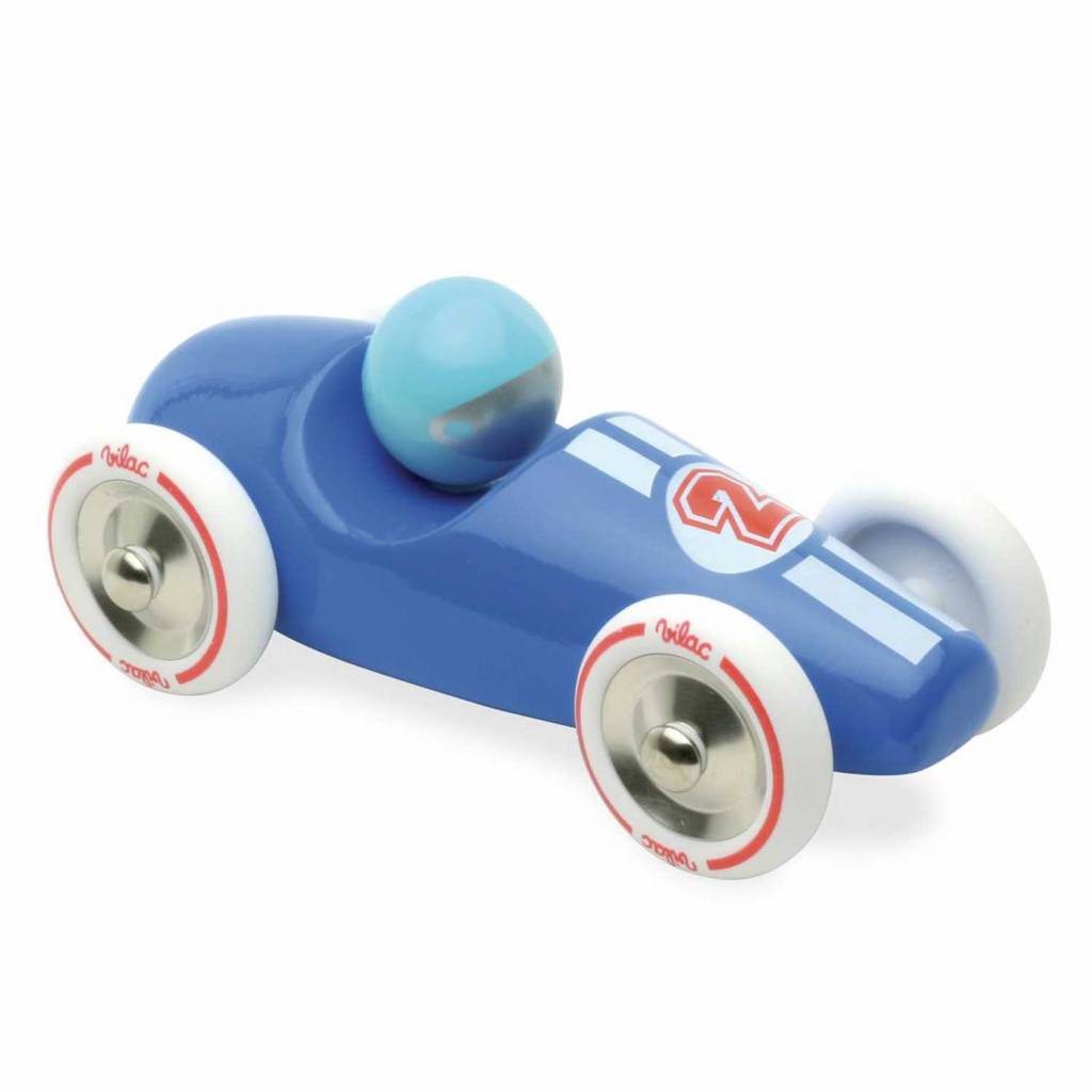 Vilac Holz-Rennwagen Blau