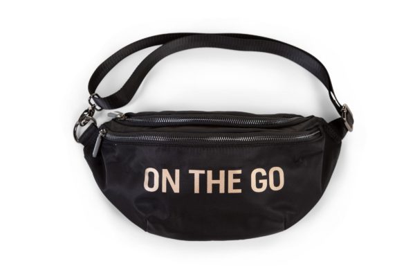 Childhome Banana Bag Hüfttasche - Black/Gold