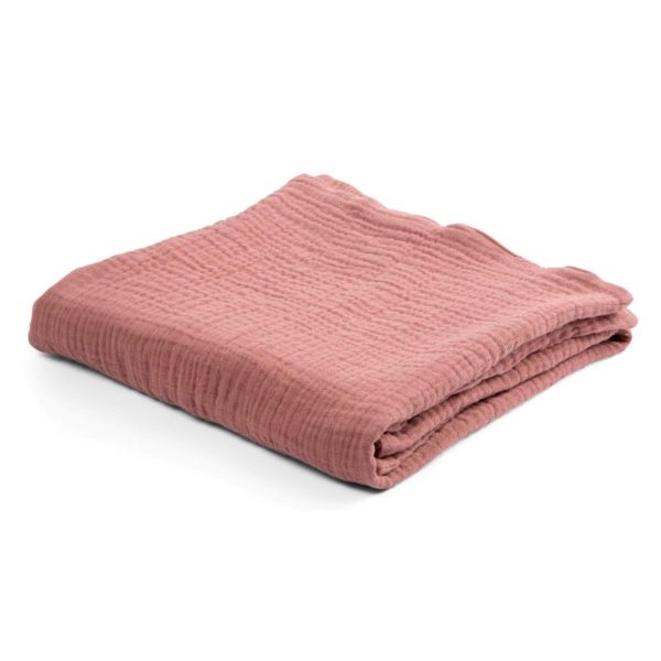 Sebra Bio-Babydecke Blossom Pink