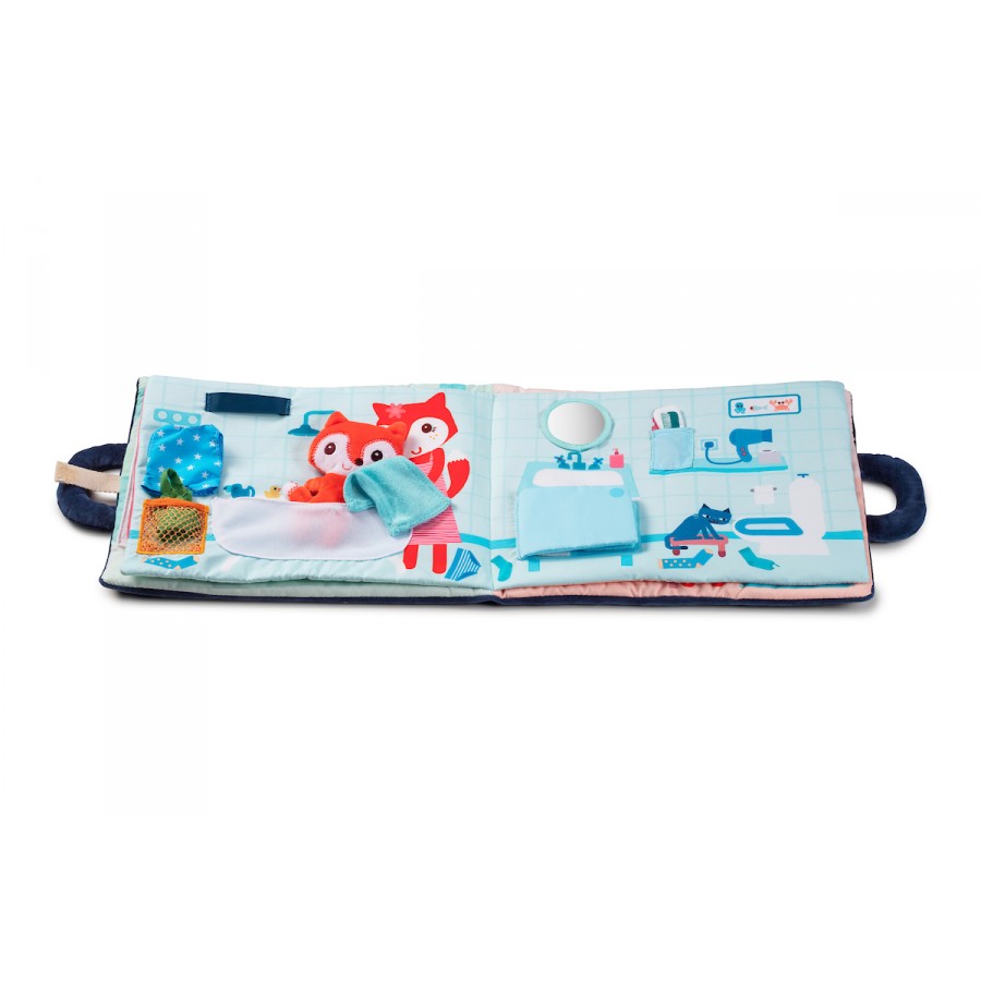 Lilliputiens Aktivitäten Stoffbuch "Guten Abend kleiner Fuchs" – Bild 2