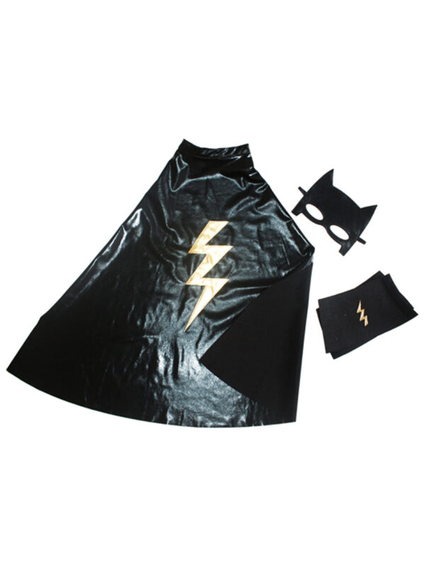 Ratatam Superheldenkostüm Set Schwarz