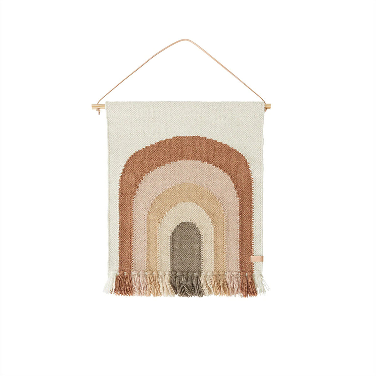 OYOY Kleine Wandteppiche Lavender/Choco/ Blau – Bild 2