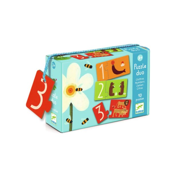 DJECO Puzzle Duo Zahlen
