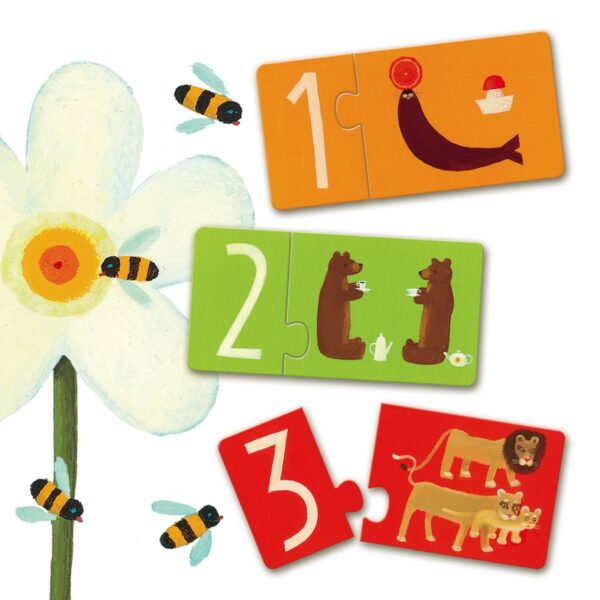 DJECO Puzzle Duo Zahlen – Bild 3