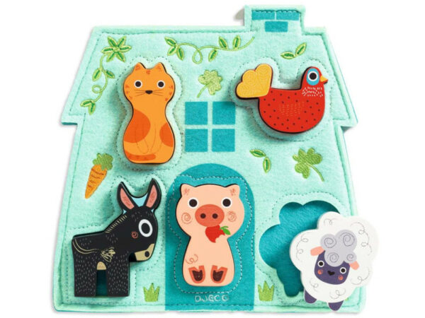 Djeco Relief Puzzle Mouki