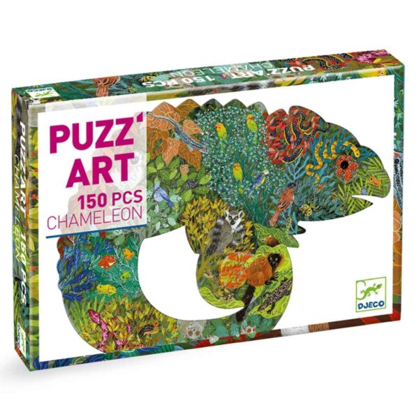 Djeco Puzzle Puzz'art Chameleon – Bild 4