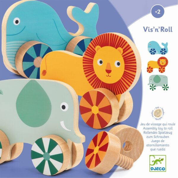 Djeco Vis'n'roll Lernspiel