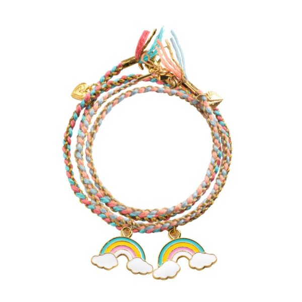 Djeco Schmuck basteln Regenbogen – Bild 3