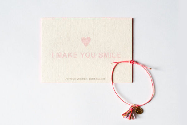 von Rike Armband "I make you Smile"