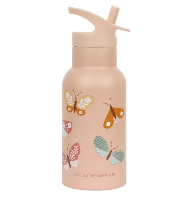 A Little Lovely Company-Edelstahl Trinkflasche-Schmetterlinge – Bild 2