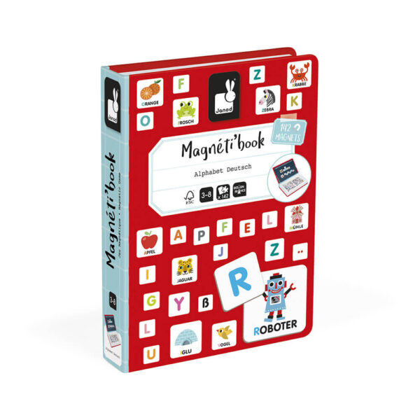 Janod Magnéti'Book Alphabet Deutsch