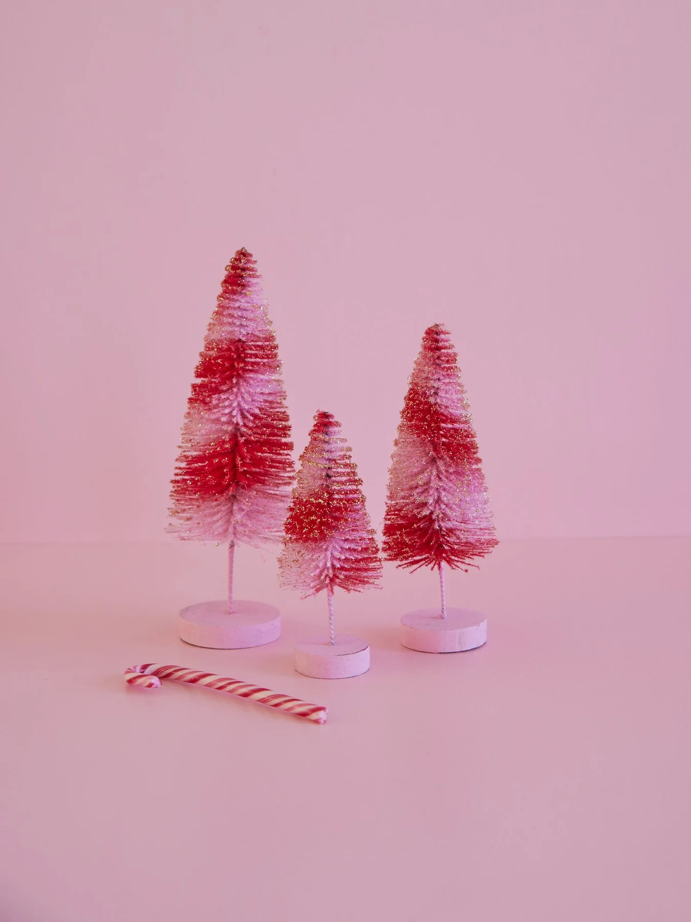 Rice - Weihnachtsbaum - Pink - 3er Set – Bild 3