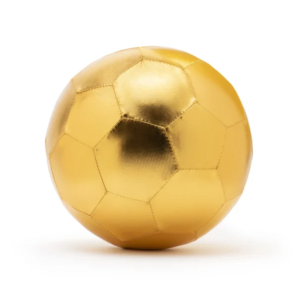Ratatam Stoffball Fußball 22 cm - Gold