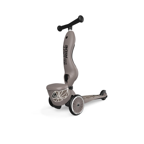 Scoot & Ride Highwaykick 1 Lifestyle brown lines – Bild 2