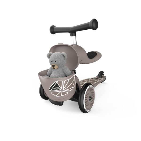 Scoot & Ride Highwaykick 1 Lifestyle brown lines – Bild 4