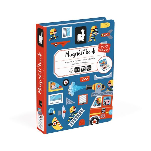 Janod Magnéti'book Feuerwehrleute