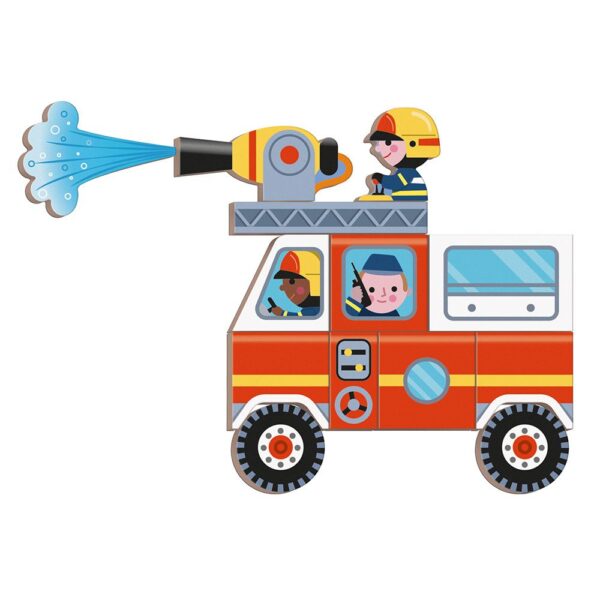 Janod Magnéti'book Feuerwehrleute – Bild 5
