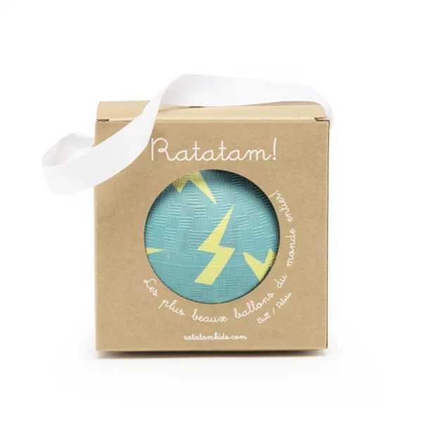 Ratatam Kleiner Blitz-Ballon 12 cm - Blau – Bild 3