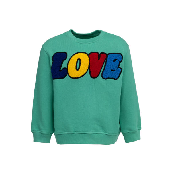 CHIO MI - Kids Sweater LOVE Grün