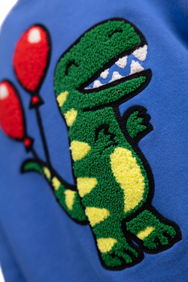 CHIO MI - Kids Sweater Dinosaurier Königsblau – Bild 2