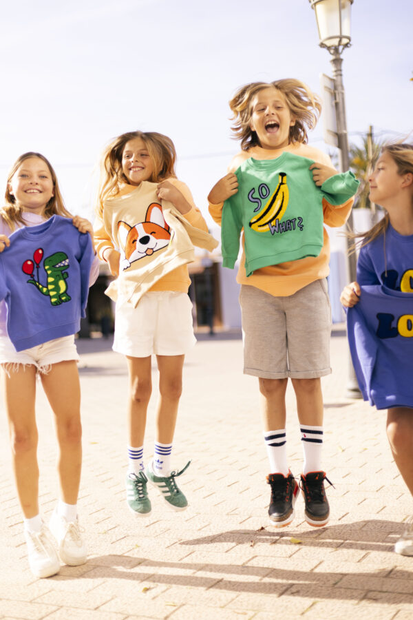 CHIO MI  - Kids Sweater Banana grün – Bild 4