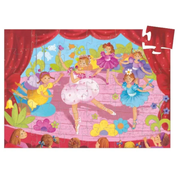 Djeco Puzzle: Ballerina - 36 Teile – Bild 2