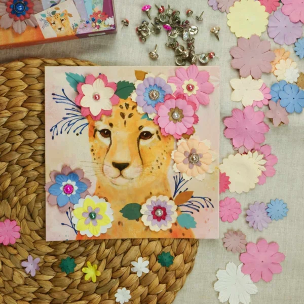 Djeco Papierkunst: Blumenkrone – Bild 5