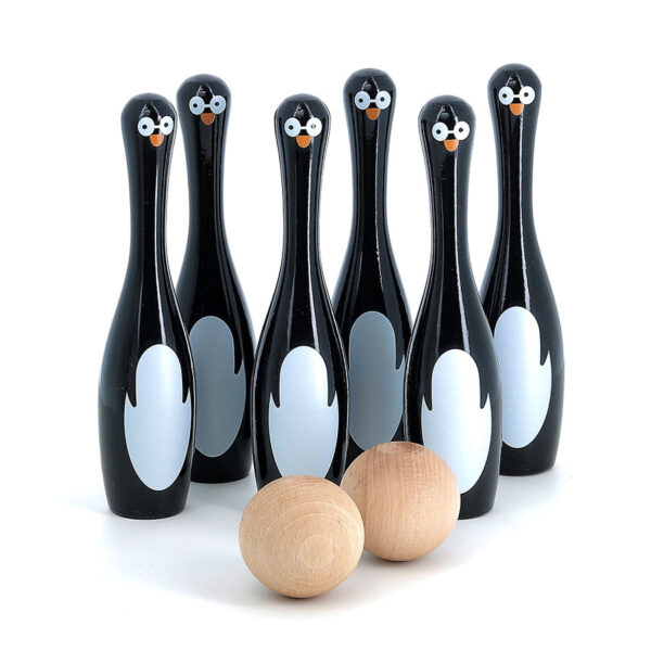 Vilac Bowlingkegel Pinguin – Bild 2