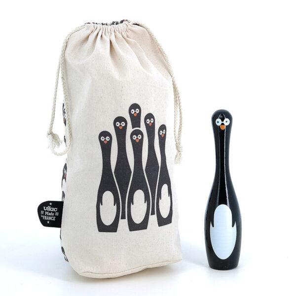Vilac Bowlingkegel Pinguin – Bild 4