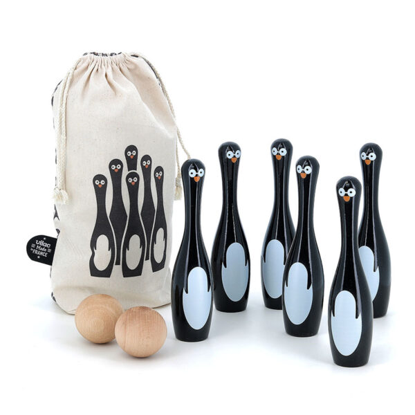 Vilac Bowlingkegel Pinguin