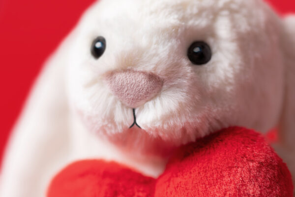 Jellycat Bashful Red Love Heart Bunny – Bild 3