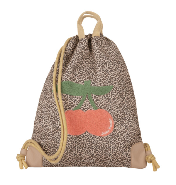 Jeune Premier City Bag Leopard Cherry