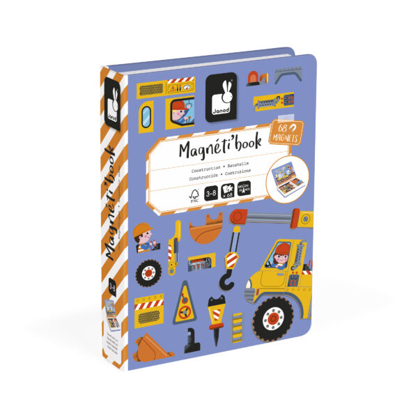 Janod Magneti'book Baustelle