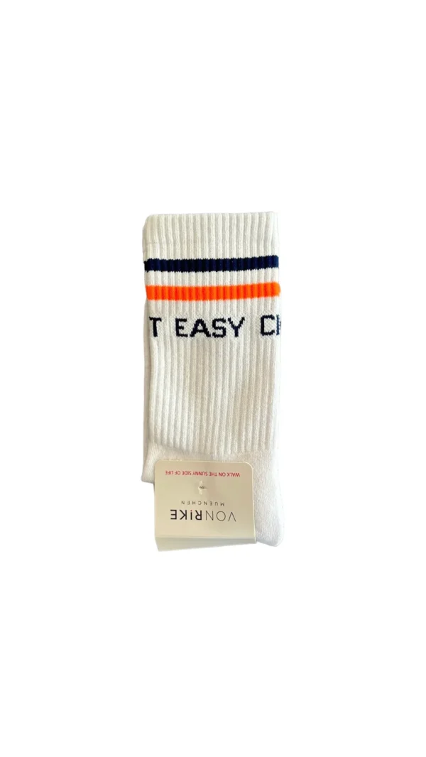 VON RIKE Socken Take it easy Pink oder Blau – Bild 2