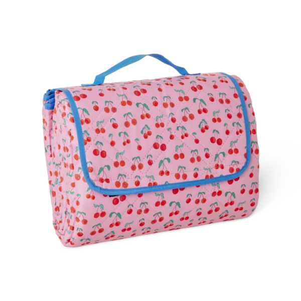 Rice - Picknickdecke Pink-Cherry Love
