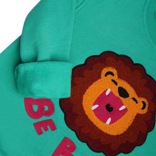CHIO MI  - Kids Sweater Löwe grün – Bild 3