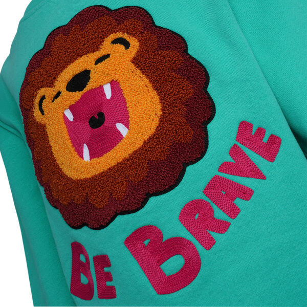 CHIO MI  - Kids Sweater Löwe grün – Bild 2