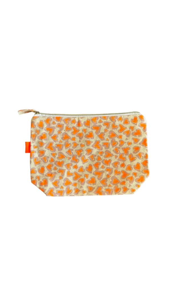 VON RIKE  Kosmetiktasche Herz