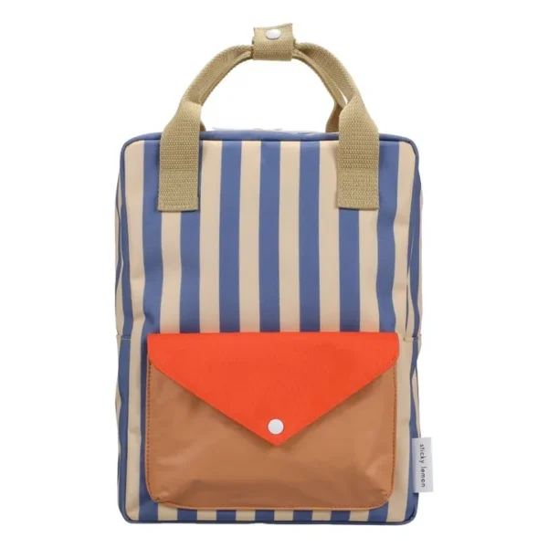 Sticky Lemon Rucksack Medium Envelope Gestreift Blau