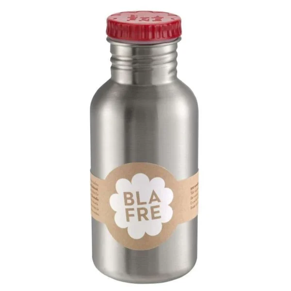 Blafre - Metall Flasche Rot Groß und Klein