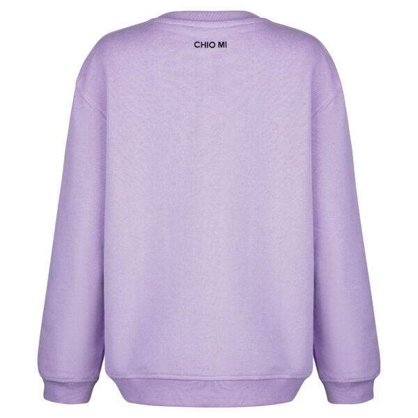 CHIO MI  - Kids Sweater Pretzel Lavender – Bild 4