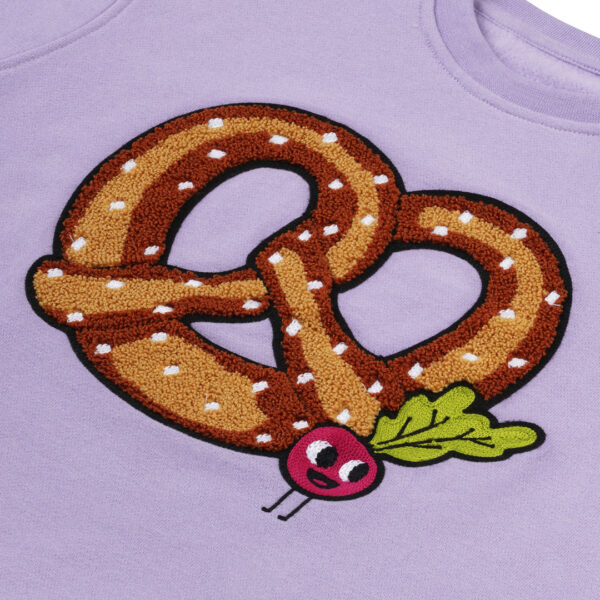 CHIO MI  - Kids Sweater Pretzel Lavender – Bild 2