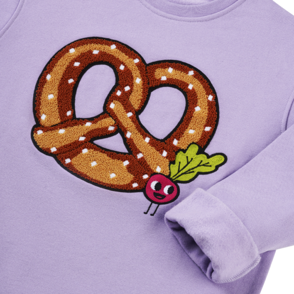 CHIO MI  - Kids Sweater Pretzel Lavender – Bild 3