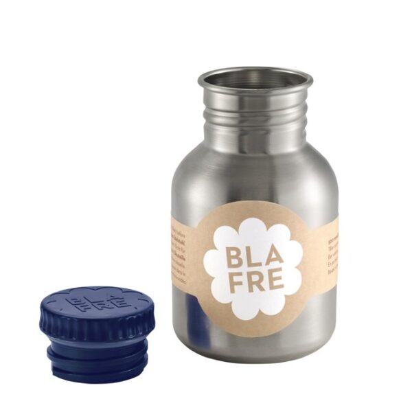 Blafre - Metall Flasche Navy Klein und Groß – Bild 2