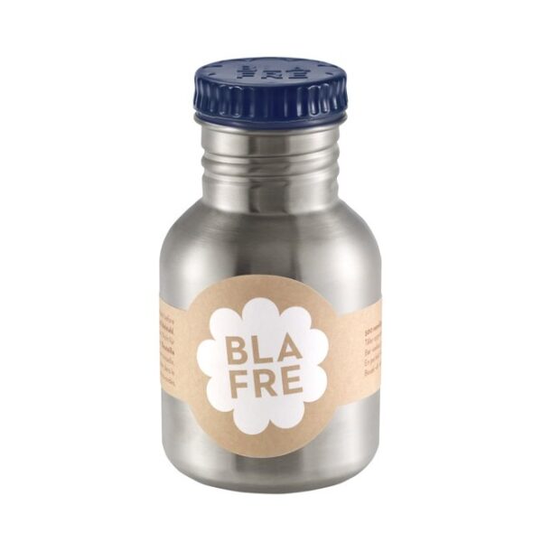 Blafre - Metall Flasche Navy Klein und Groß
