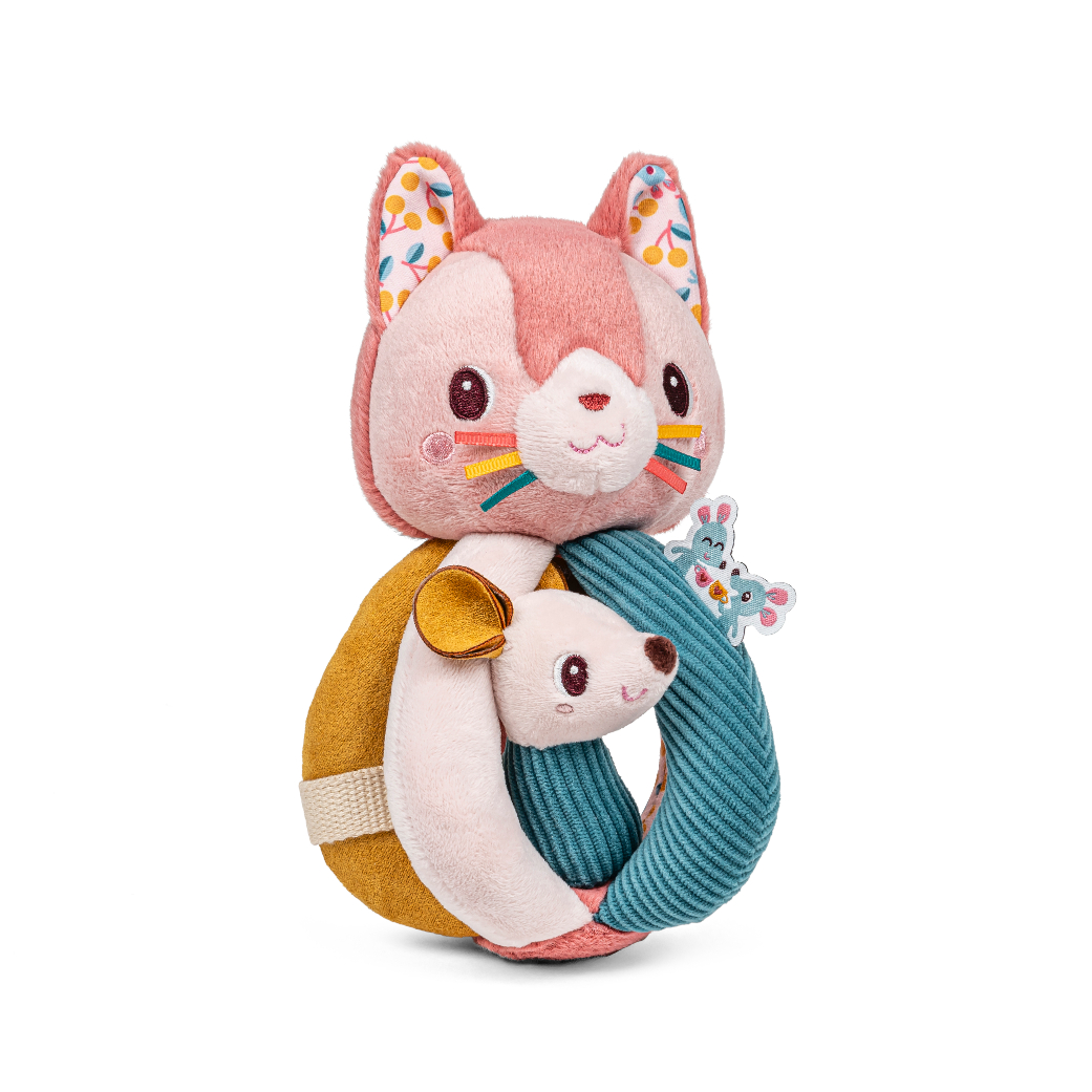 Lilliputiens - Greifrassel Jeanne die Katze