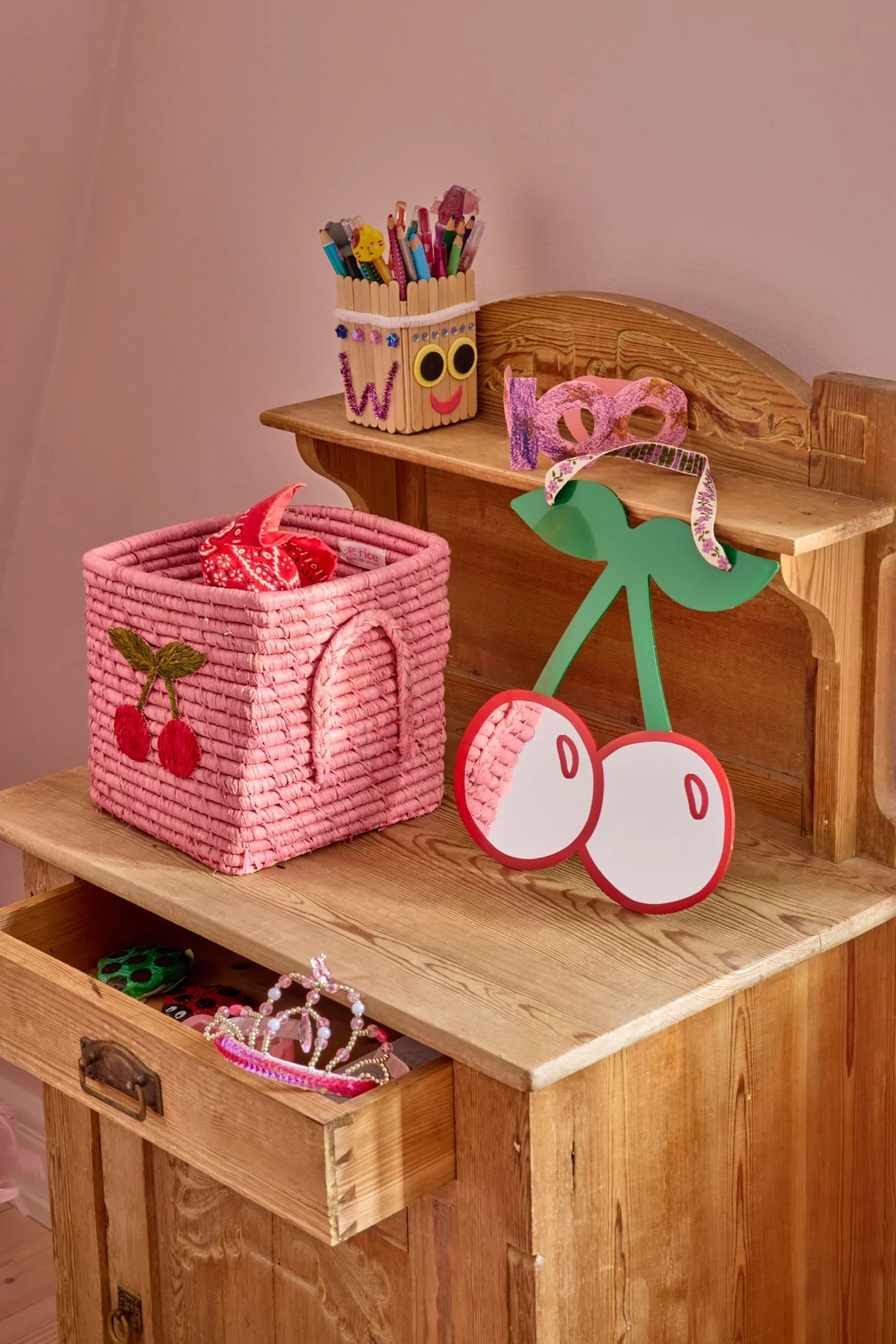 Rice Acryl Spiegel Cherry – Bild 2